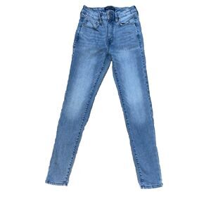 Aeropostale Jeans Women's 4 REG High Rise Jeggings Denim